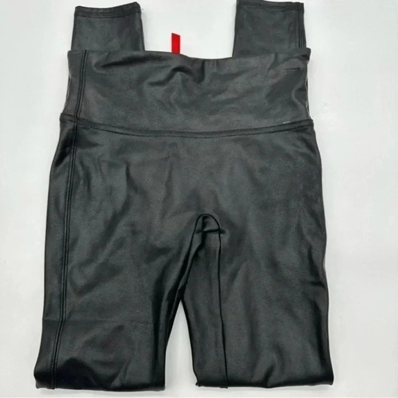 Spanx Faux Leather Leggings Size Small B483 - Picture 5 of 6